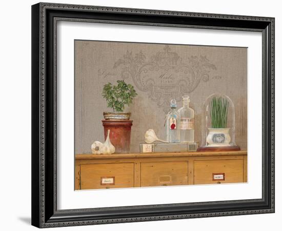 Chive Library-Arnie Fisk-Framed Art Print