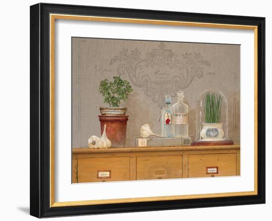 Chive Library-Arnie Fisk-Framed Art Print