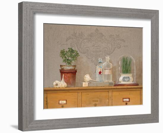 Chive Library-Arnie Fisk-Framed Art Print