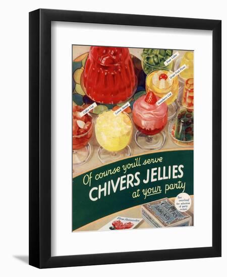 Chivers Jelly, UK, 1930-null-Framed Giclee Print