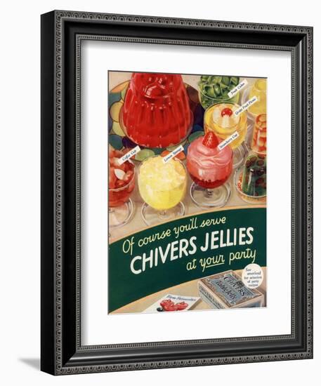 Chivers Jelly, UK, 1930-null-Framed Giclee Print