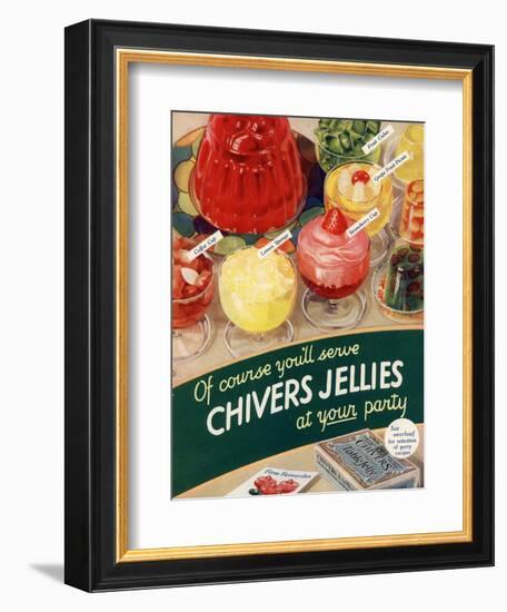 Chivers Jelly, UK, 1930-null-Framed Giclee Print