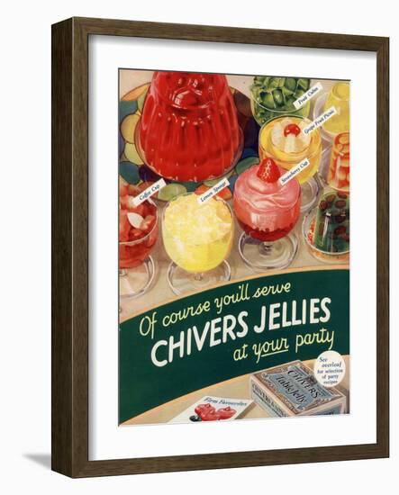 Chivers Jelly, UK, 1930-null-Framed Giclee Print