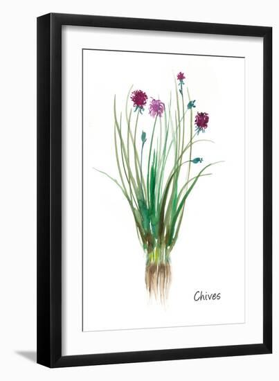 Chives-Asia Jensen-Framed Art Print