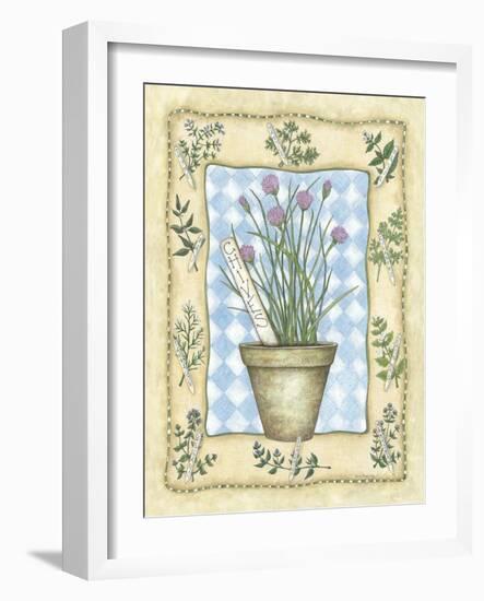 Chives-Robin Betterley-Framed Giclee Print