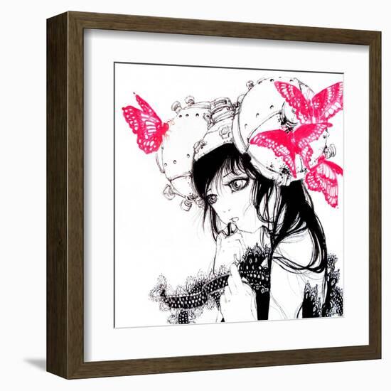 Cho-chan-Camilla D'Errico-Framed Art Print