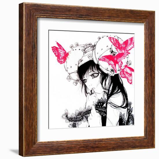 Cho-chan-Camilla D'Errico-Framed Art Print