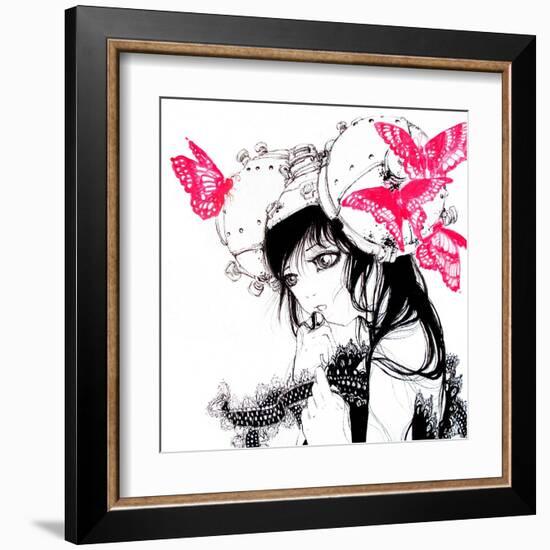 Cho-chan-Camilla D'Errico-Framed Art Print