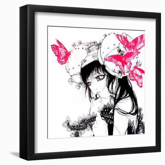 Cho-chan-Camilla D'Errico-Framed Art Print