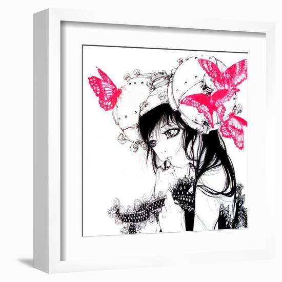 Cho-chan-Camilla D'Errico-Framed Art Print