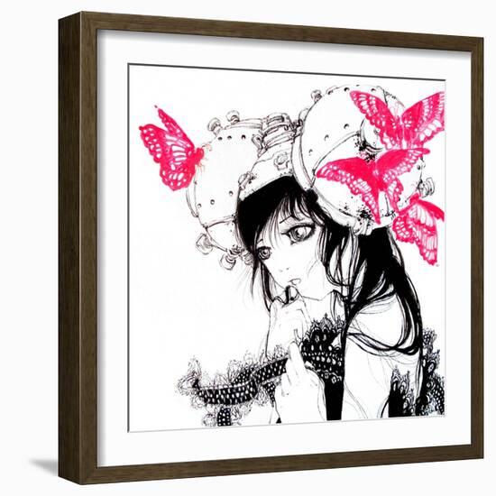 Cho-chan-Camilla D'Errico-Framed Art Print