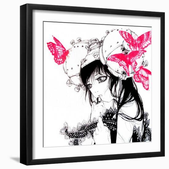 Cho-chan-Camilla D'Errico-Framed Art Print