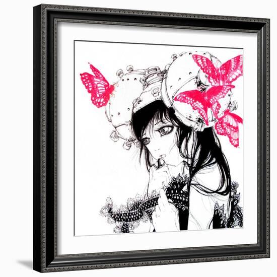 Cho-chan-Camilla D'Errico-Framed Art Print