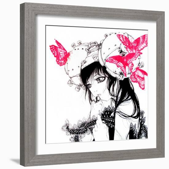 Cho-chan-Camilla D'Errico-Framed Art Print