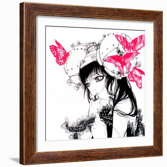 Cho-chan-Camilla D'Errico-Framed Art Print