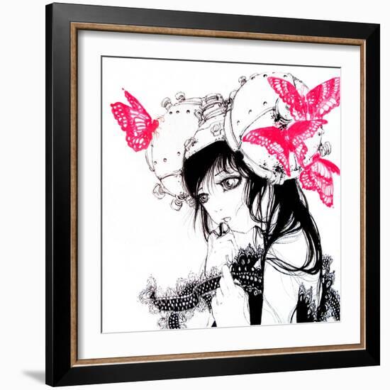 Cho-chan-Camilla D'Errico-Framed Art Print