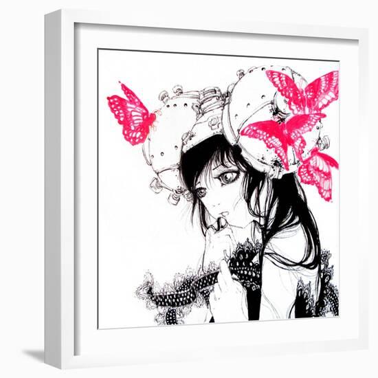 Cho-chan-Camilla D'Errico-Framed Art Print