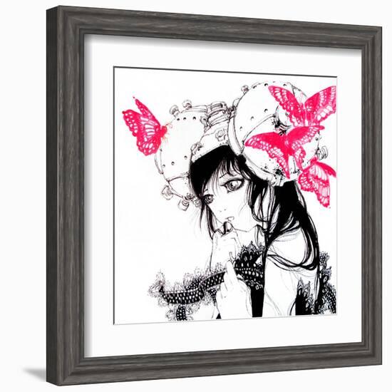 Cho-chan-Camilla D'Errico-Framed Art Print