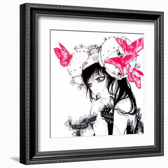 Cho-chan-Camilla D'Errico-Framed Art Print