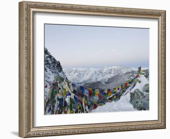 Cho La Pass, Solu Khumbu Everest Region, Sagarmatha National Park, Himalayas, Nepal, Asia-Christian Kober-Framed Photographic Print