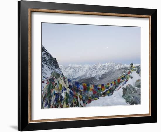 Cho La Pass, Solu Khumbu Everest Region, Sagarmatha National Park, Himalayas, Nepal, Asia-Christian Kober-Framed Photographic Print