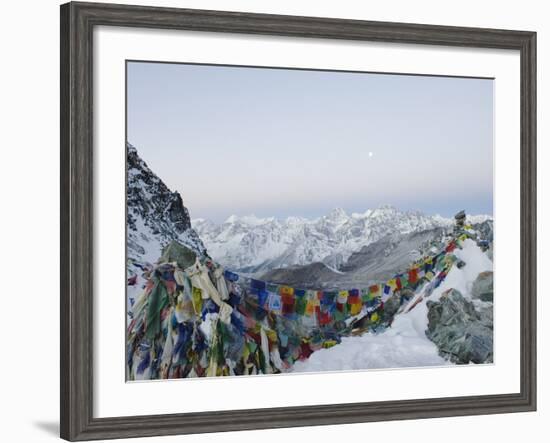 Cho La Pass, Solu Khumbu Everest Region, Sagarmatha National Park, Himalayas, Nepal, Asia-Christian Kober-Framed Photographic Print