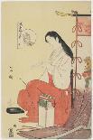 Shizuka of Shizutamaya House, C. 1794-1795-Chobunsai Eishi-Framed Giclee Print