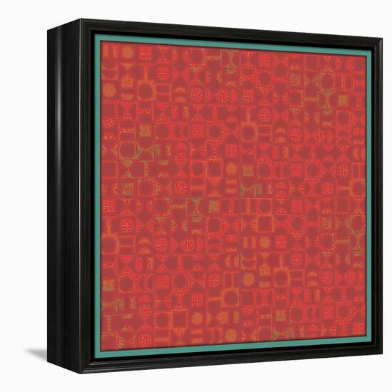 Chocker Block, 2017, Digital Painting-Peter McClure-Framed Premier Image Canvas