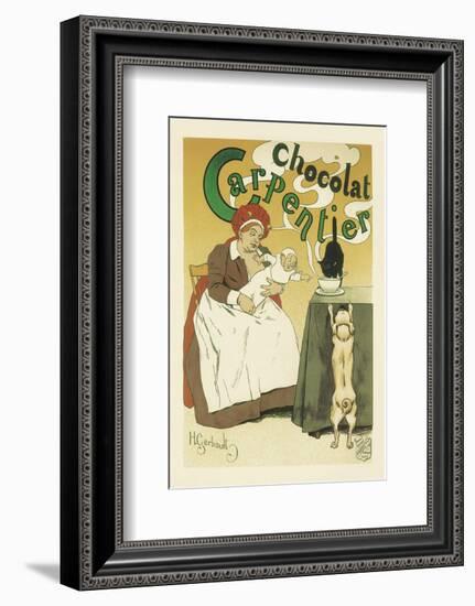 Chocolat Carpentier-Henri Gerbault-Framed Art Print