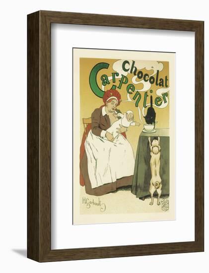 Chocolat Carpentier-Henri Gerbault-Framed Art Print