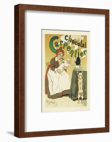 Chocolat Carpentier-Henri Gerbault-Framed Art Print