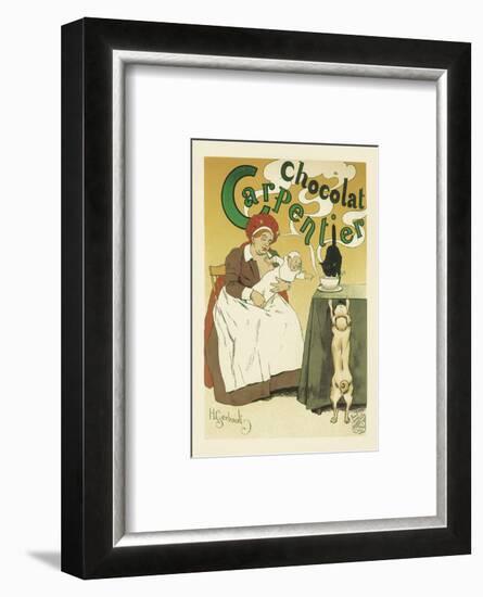 Chocolat Carpentier-Henri Gerbault-Framed Art Print