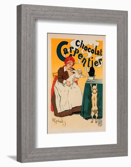 Chocolat Carpentier-Jean Louis Armand Henri-Framed Art Print