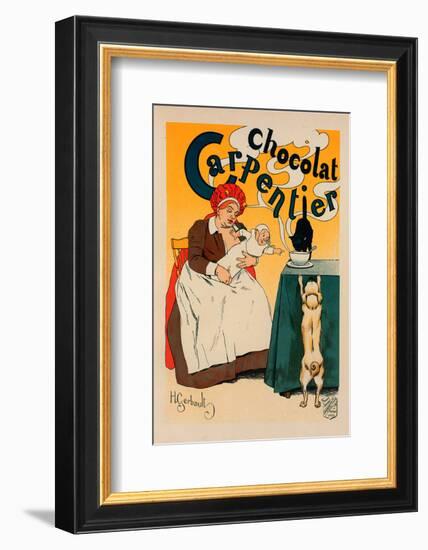 Chocolat Carpentier-Jean Louis Armand Henri-Framed Art Print