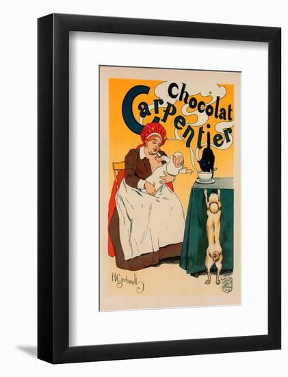 Chocolat Carpentier-Jean Louis Armand Henri-Framed Art Print