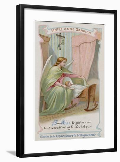 Chocolat D'Aiguebelle Trade Card-null-Framed Giclee Print