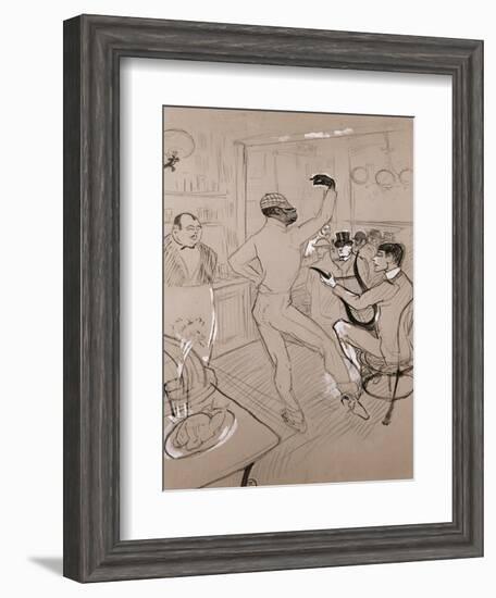 Chocolat Dansant-Henri de Toulouse-Lautrec-Framed Giclee Print