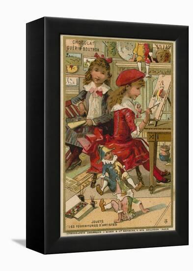 Chocolat Guerin Boutron Trade Card-null-Framed Premier Image Canvas