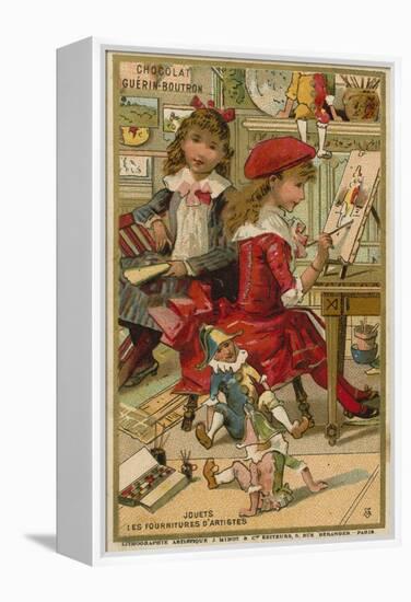 Chocolat Guerin Boutron Trade Card-null-Framed Premier Image Canvas