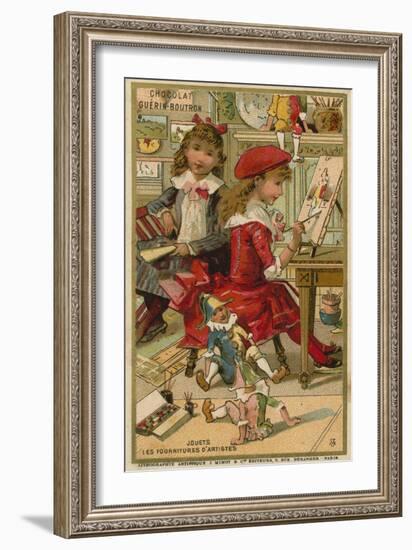 Chocolat Guerin Boutron Trade Card-null-Framed Giclee Print