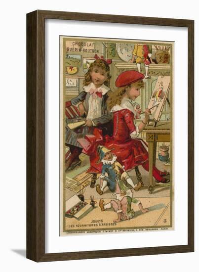 Chocolat Guerin Boutron Trade Card-null-Framed Giclee Print