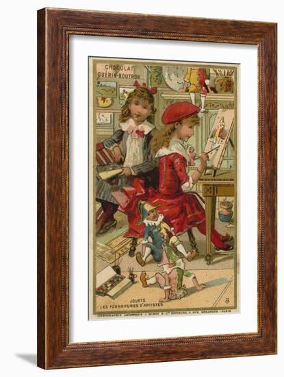 Chocolat Guerin Boutron Trade Card-null-Framed Giclee Print