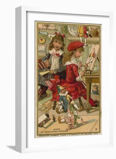 Chocolat Guerin Boutron Trade Card-null-Framed Giclee Print