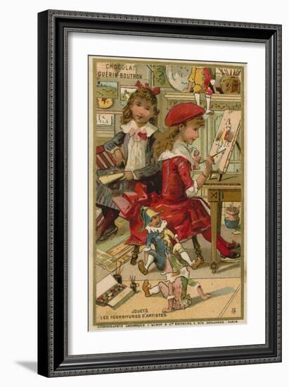 Chocolat Guerin Boutron Trade Card-null-Framed Giclee Print