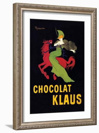 Chocolat Klaus-Leonetto Cappiello-Framed Art Print