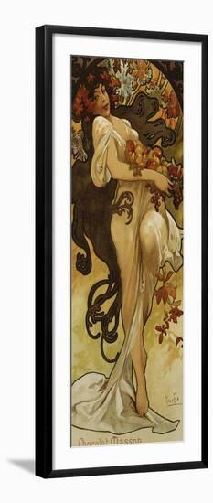 Chocolat Masson - Spring-Alphonse Mucha-Framed Giclee Print