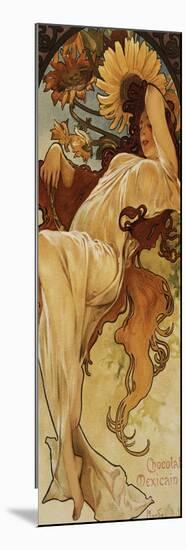 Chocolat Masson - Winter-Alphonse Mucha-Mounted Giclee Print