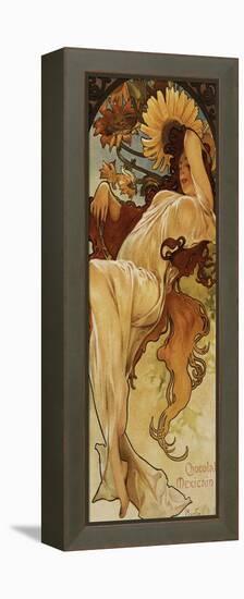 Chocolat Masson - Winter-Alphonse Mucha-Framed Premier Image Canvas