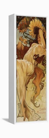 Chocolat Masson - Winter-Alphonse Mucha-Framed Premier Image Canvas