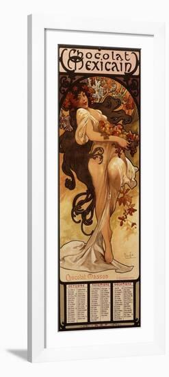 Chocolat Masson-Alphonse Mucha-Framed Giclee Print